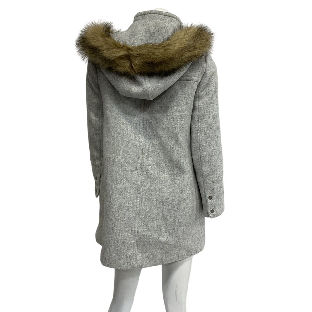 J.Crew Petite Heather Dusk Chateau Parka Size 4 Petite - Picture 3 of 5